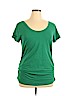 Old Navy 100% Cotton Green Short Sleeve T-Shirt Size XL - photo 1