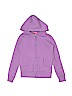 Butter Super Soft Graphic Purple Zip Up Hoodie Size S (kids) - photo 1