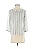 Ann Taylor LOFT Outlet 100% Polyester White 3/4 Sleeve Blouse Size XS (petite) - photo 1