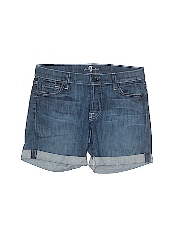 7 For All Mankind Denim Shorts (view 1)