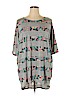 Lularoe Gray Short Sleeve T-Shirt Size XL - photo 1