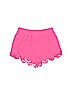 Guess Kids 100% Cotton Solid Pink Shorts Size 7 - 8 - photo 2