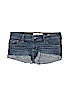 Hollister Blue Denim Shorts Size 5 - photo 1