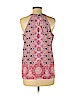Monteau 100% Polyester Pink Sleeveless Blouse Size M - photo 2