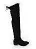 Just Fab Black Boots Size 8 1/2 - photo 1