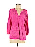 Crown & Ivy 100% Rayon Pink 3/4 Sleeve Blouse Size XL - photo 1