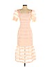 INA 100% Polyester Pink Casual Dress Size S - photo 1