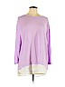 Eileen Fisher 100% Linen Purple Pullover Sweater Size XL - photo 1