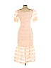 INA 100% Polyester Pink Casual Dress Size S - photo 2
