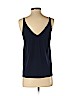 Paper Crane 100% Polyester Blue Sleeveless Blouse Size S - photo 2