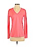 Nike 100% Polyester Pink Active T-Shirt Size S - photo 1