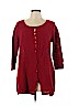Eileen Fisher 100% Hemp Red Cardigan Size M - photo 1