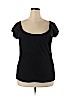 Caren Sport Black Short Sleeve Top Size 2X - photo 1