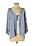 Logo Layers Blue Cardigan Size S - photo 1