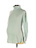A Pea in the Pod 100% Cashmere Green Cashmere Pullover Sweater Size L - photo 1