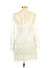 Zara 100% Polyester Ivory Cocktail Dress Size L - photo 2