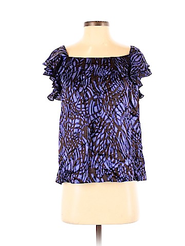 Banana Republic Short Sleeve Silk Top (view 1)