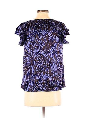 Banana Republic Short Sleeve Silk Top (view 2)