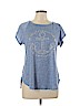 SJS Blue Short Sleeve Top Size M - photo 1