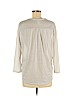 H&M 100% Polyester White 3/4 Sleeve Blouse Size M - photo 2
