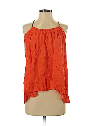 Georgie Sleeveless Silk Top (view 1)