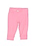 Carter's 100% Cotton Solid Pink Leggings 6-9 MO / 9 MO - photo 1