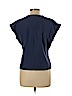 Eileen Fisher Blue Short Sleeve Top Size L - photo 2
