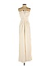 Laundry by Shelli Segal 100% Polyester Ivory Cocktail Dress Size 2 - photo 1