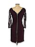 Diane von Furstenberg Purple Cocktail Dress Size 10 - photo 2