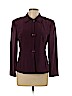 Albert Nipon 100% Silk Purple Silk Blazer Size 10 (petite) - photo 1