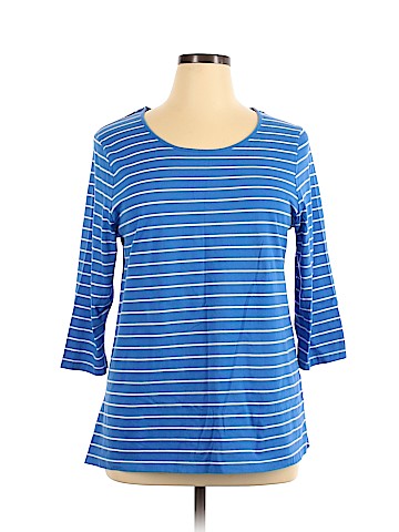 Erin London 3/4 Sleeve Top (view 1)