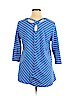 Erin London Blue 3/4 Sleeve Top Size XL - photo 2