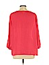 Eyeshadow 100% Polyester Pink 3/4 Sleeve Blouse Size XL - photo 2