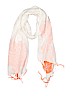 Old Navy 100% Cotton Print White Scarf One size - photo 1