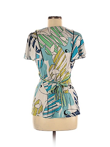 BCBGMAXAZRIA Short Sleeve Blouse (view 2)