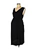 Old Navy - Maternity 100% Rayon Black Casual Dress Size M - photo 1
