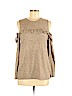 Ann Taylor LOFT Tan Pullover Sweater Size M (petite) - photo 1
