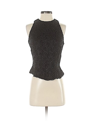 Carmen Marc Valvo Sleeveless Blouse (view 1)