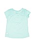 C9 By Champion 100% Polyester Solid Teal Active T-Shirt Size 12 - 14 - photo 2
