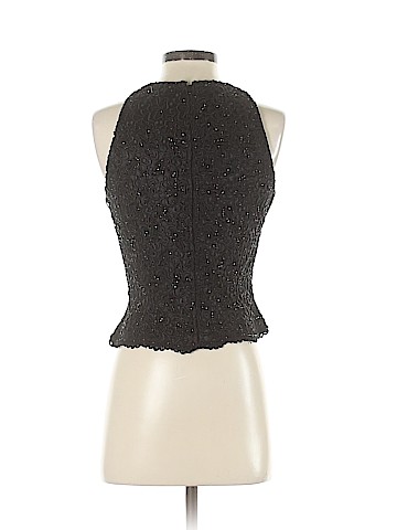 Carmen Marc Valvo Sleeveless Blouse (view 2)
