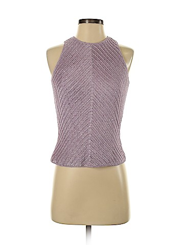 Carmen Marc Valvo Collection Sleeveless Blouse (view 1)