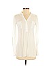 Splendid 100% Rayon White Long Sleeve Blouse Size XS - photo 1