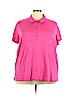 Lands' End 100% Pima Cotton Pink Short Sleeve Polo Size 24 - 26 Plus - photo 1
