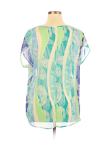 Liz Claiborne Short Sleeve Blouse (view 2)