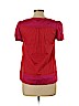 H&M 100% Cotton Red Short Sleeve Top Size 10 - photo 2