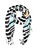 Unbranded Stripes Black Scarf One size - photo 1