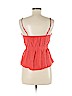 Forever 21 100% Silk Orange Sleeveless Silk Top Size M - photo 2