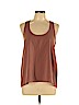 Frenchi Brown Sleeveless Blouse Size L - photo 1