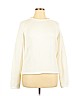 J. Crew Factory Store 100% Cotton White Pullover Sweater Size XL - photo 1