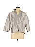 Talbots 100% Silk Gray 3/4 Sleeve Silk Top Size 14 - photo 1